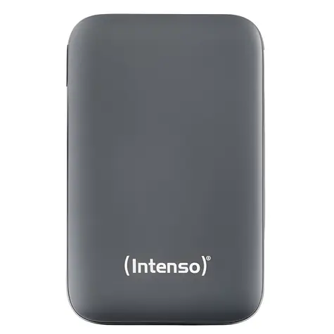 Intenso S10000 šedá / Powerbanka / 10 000 mAh / integrovaný USB-C kabel / PD 20W