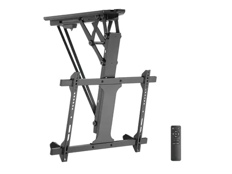 Equip 650329 černá / Stropní držák TV / motorizovaný / VESA 600x400 / nosnost 35 kg / náklon 0-75°