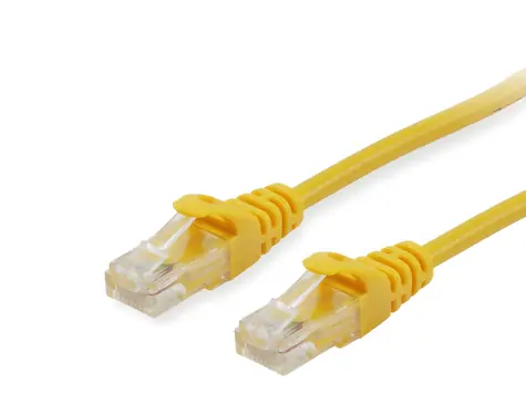 Equip Cat6a / Patch kabel / U/UTP / RJ45-RJ45 / 1,5 m / žlutá