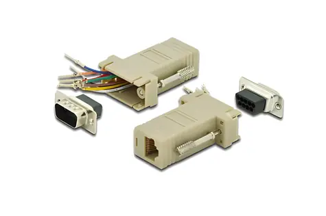Digitus sériový adaptér DB9M-RJ45F / Adaptér / RS-232 / RJ-45