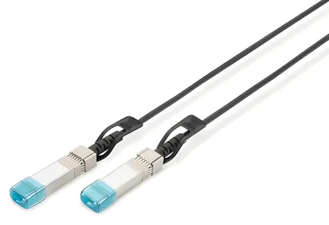 Digitus SFP+ 10G DAC kabel černá / SFP+ DAC kabel / 2 m / AWG 30 / kompatibilní HP