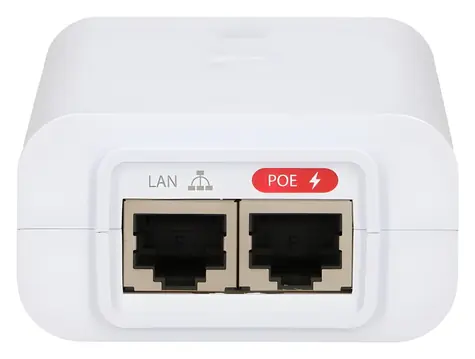 Ubiquiti U-POE-AF / PoE injektor / 2x RJ-45 / Gigabit / 48V PoE