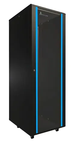 Extralink Stojanový rozvaděč 37U černá / Stojanový rozvaděč / 19