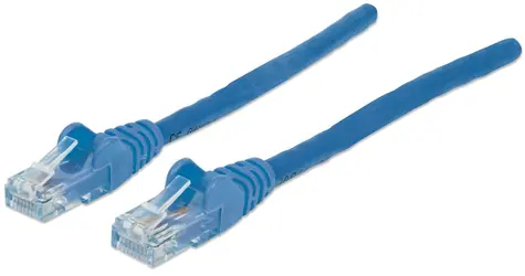 Intellinet Cat6A modrá / Patch kabel / S/FTP / LSZH / RJ-45 / 7,5 m