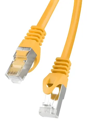 Lanberg CAT6 FTP 15 m žlutá / Patch kabel / RJ45-RJ45 / Fluke Passed
