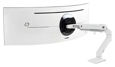 ERGOTRON HX Desk Monitor Arm bílá / Stolní rameno / HD kloub / pro 1 monitor / do 49