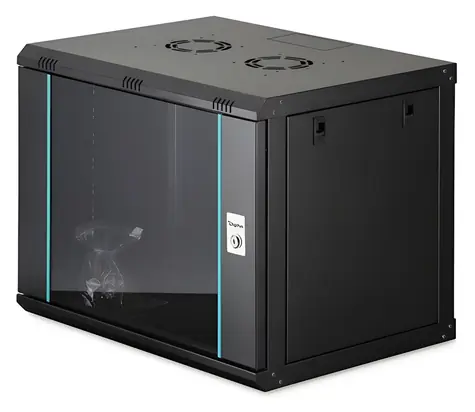 Digitus DN-37105 Dynamic-N černá / Nástěnná skříň / 9U / 600×450 mm / nesmontovaná