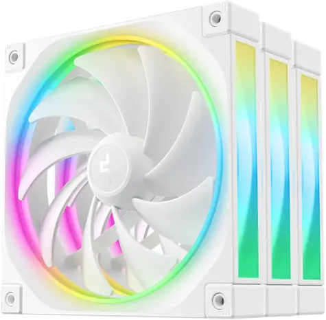 Deepcool FL14 bílá 3ks / Ventilátor / 140 mm / 3pin
