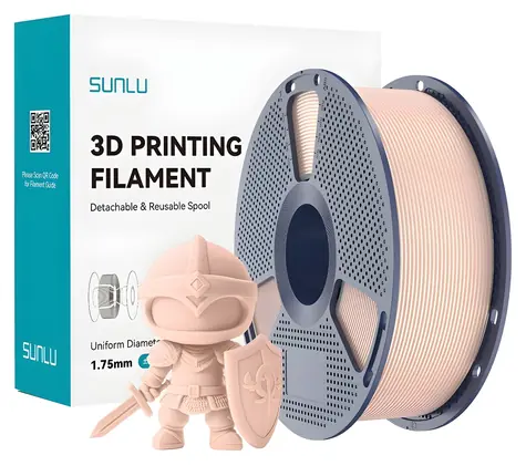 Sunlu PLA+ béžová / Struna pro 3D tiskárnu / PLA+ / 1.75mm / 1kg