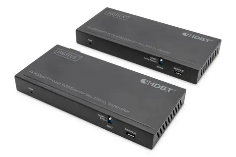 Digitus HDBaseT KVM Extender Set / KVM extender / HDBaseT / 150 m