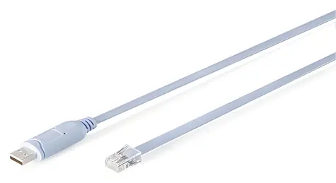 Digitus USB 2.0 - RJ45 konzolový kabel bílá / Konzolový kabel / 1,8 m