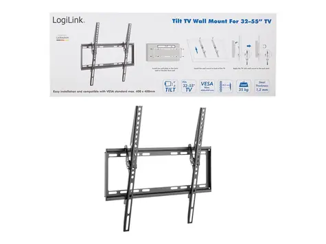 LogiLink BP0037 černá / Nástěnný držák na TV / 32