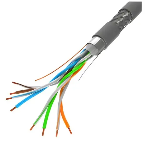 Lanberg CAT.5E SFTP šedá / Síťový kabel / Cat5e / S/FTP / 305 m / drát / CU / CPR / Fluke Test