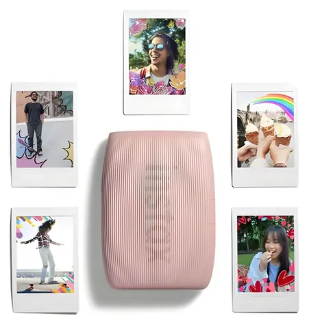 Fujifilm Instax Mini Link 3 růžová / Mobilní fototiskárna / 86 x 54 mm / Bluetooth / USB-C