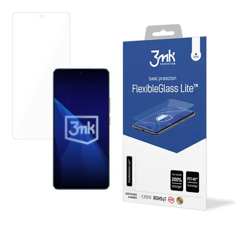 3mk FlexibleGlass Lite pro Realme GT 7 / Hybridní sklo / 0,16 mm / 6H