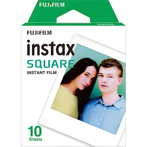Fujifilm Instax Square Film lesklý 10ks / Instantní film / 86 x 72 mm