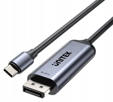 Cable 8K USB-C na DisplayPort obousměrný / Kabel