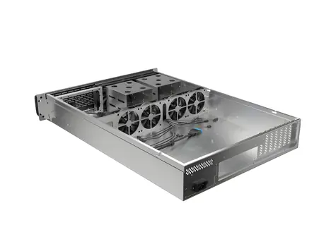 Lanberg SC01-6502-12B / Serverové šasi / 19