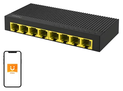 Imou SG108C / Switch / 8-port / 10/100/1000 Mbps / neřízený