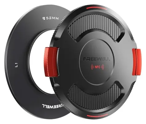Freewell Real Locking 52 mm / Základní kroužek / s krytkou NFC / hliník