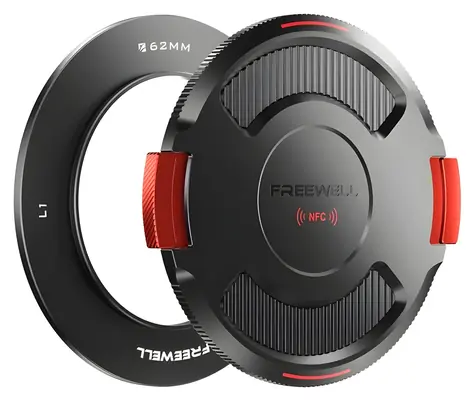 Freewell Real Locking 62 mm / Filtrový kroužek / s krytkou NFC / hliník