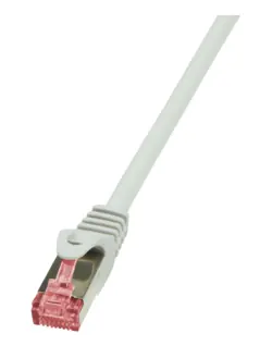 LogiLink šedá / Patch kabel / Cat 6 S/FTP / RJ-45 / 20 m / LSZH