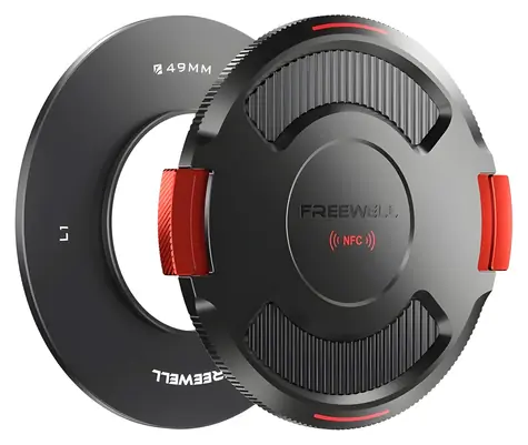 Freewell Real Locking 49 mm / Základní kroužek / s krytkou NFC / hliník