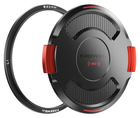Freewell Real Locking 82 mm / Základní kroužek / s krytkou NFC / hliník