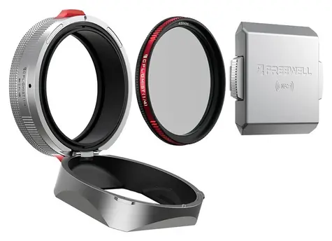Freewell Sluneční clona pro Fujifilm X100 stříbrná / Sluneční clona / CPL/Black Mist filtr 49 mm
