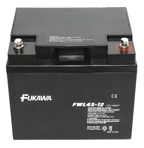 Fukawa FWL 45-12 / Olověný akumulátor / AGM / 12V / 45Ah / M6 / životnost 10 let