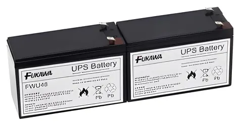 Fukawa FWU48 / Sada náhradních baterií pro UPS / náhrada za APC RBC48