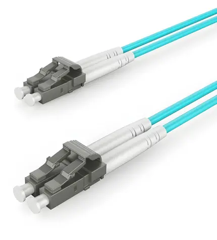 Cablexpert CFO-MDOM4-LC/LC-0.5 / Optický patch kabel / LC/LC / Duplex / Multimode OM4 50/125 / 0,5 m