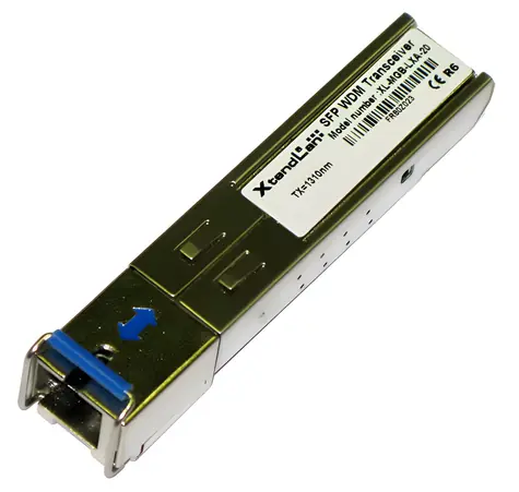 Xtendlan SFP modul WDM(BiDi) Tx1310/Rx1550nm / Optický SFP modul / SM / 1,25 Gb/s / SC / 3km / DDM
