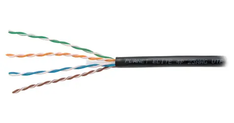 Planet PlanetElite černá / UTP kabel / Cat6 / drát / venkovní PE / 305m