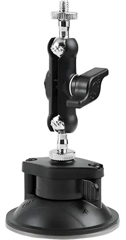 Puluz PU5699B černá / Držák s přísavkou / Magic Arm / 360° / 1/4” závit