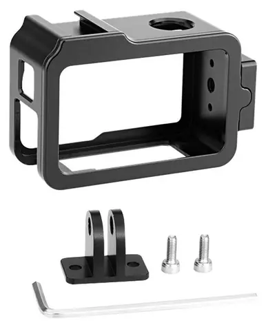 Puluz PU928B / Pouzdro / Kovové / DJI Osmo Action 4, 3 / Studená patka, 1/4