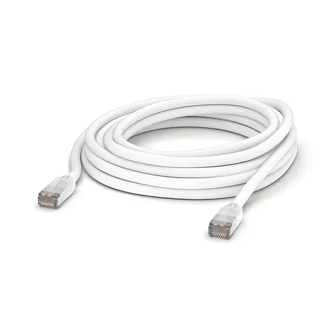 Ubiquiti UniFi Patch CAT5e venkovní kabel 8m bílá / Patch kabel / STP / Cat5e / RJ-45 / AWG 24