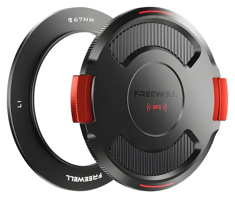 Freewell Real Locking 67 mm / Magnetický kroužek / s krytkou NFC / hliník