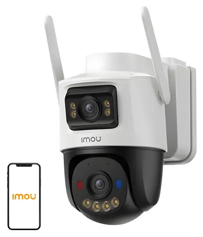 IMOU AOV Dual 10MP IPC-SA70F-10M0T2-EU / Venkovní IP kamera / 5+5 Mpx / 4G LTE / Wi-Fi / solární panel / microSD