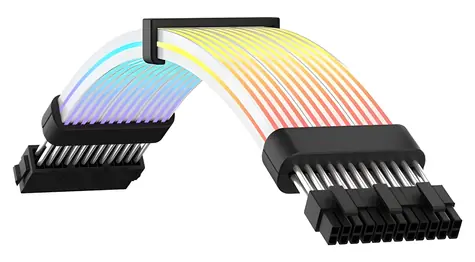 Gamemax VGA 3x8PIN-B černá / Prodlužovací kabel / PCI-E 3x 8-pin