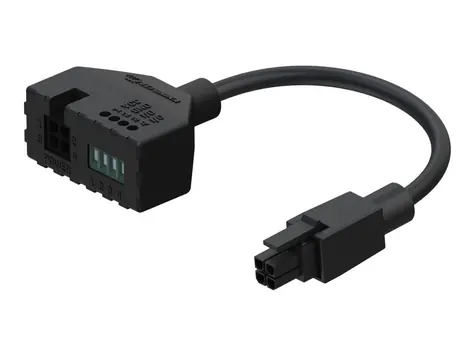 Teltonika 4pin napájecí kabel s I/O přístupem / Napájecí kabel / 4pin konektor / černá