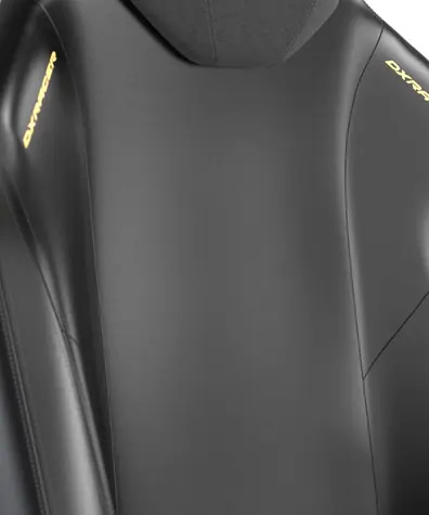 DXRacer MARTIAN XL Herní židle černá / 155-190 cm / EPU kůže / do 130 kg / elektrické ovládání