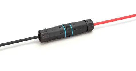 Digitus spojka RJ45 - RJ45 CAT6A outdoor IP68 / Spojka / Stíněná / Krytí IP68