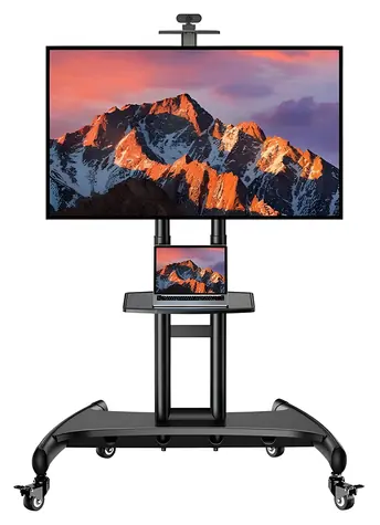 Perlesmith PSTVMC05-US / Mobilní TV stojan / 32-82