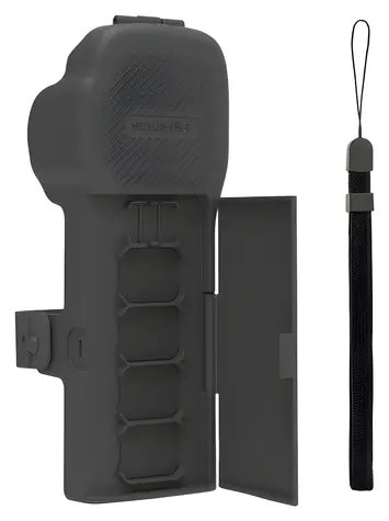 Sunnylife OP3-K019 šedé / Pouzdro / DJI Osmo Pocket 3 / Popruh a šňůrka na krk