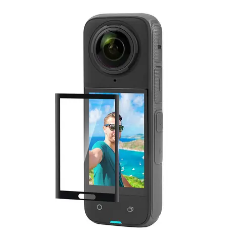 Puluz PU976T / Ochranné sklo displeje / pro Insta360 X4/X5 / 2,5D / 9H / 0,15 mm