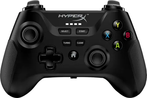 HyperX Clutch Wireless černá / Gamepad / 2,4GHz bezdrátový / USB-C / 19h výdrž baterie