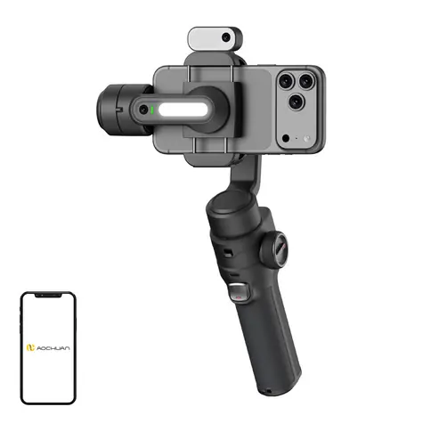 AOCHUAN Smart S3 černá / Stabilizátor / AI sledování 360° / dotykový displej / výdrž 10 h