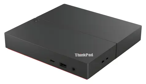 Lenovo ThinkSmart Dock černá / Dokovací stanice / HDMI + DP / 3x USB-A + USB-C / RJ-45