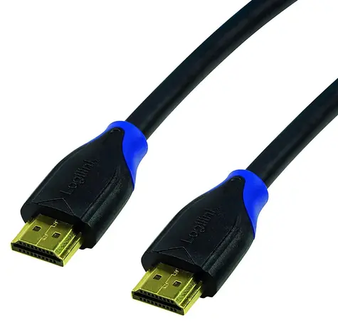 LogiLink HDMI 2.0 černá / Kabel / HDMI - HDMI / 4K/60Hz / 1 m